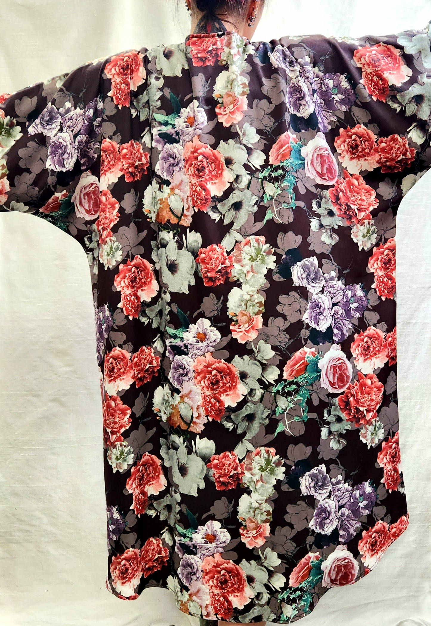 Kimono - Long length (floral)